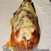 Banana Peppers Stuffed w/ Sausage and Cheese_image