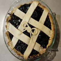 Blackberry Cheese Pie image