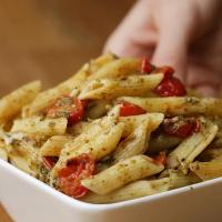 One-Tray Pesto Pasta Recipe by Tasty image