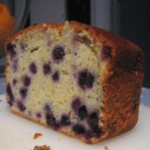 Blueberry Yogurt Cake With Lemon Glaze image