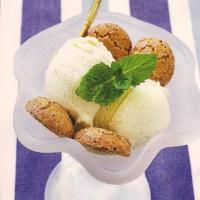 Vanilla ice cream with Limoncello_image
