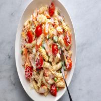 Summer Seafood Pasta Salad_image