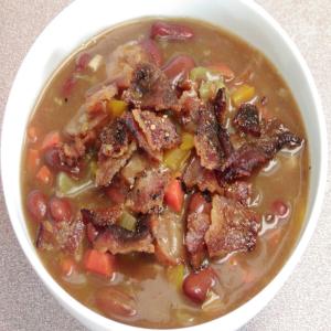 It's Cold Outside Bean and Sausage Chowder_image