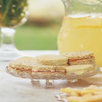 Roquefort Butter and Red Pear Tea Sandwiches image