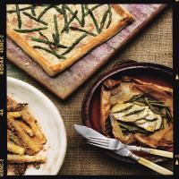 Asparagus-Ricotta Tart with Comte Cheese_image