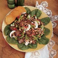 Pork and Spinach Salad_image