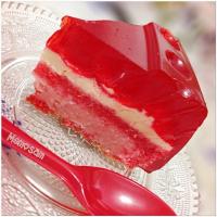 Ruby's Strawberry Jell-O® Flan Cake_image
