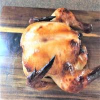 Lacquered Roasted Chicken image