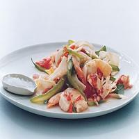 Seafood Salad with Fennel and Green Beans_image