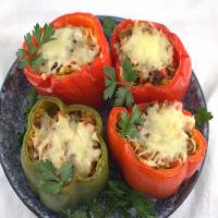 Dirty Rice Stuffed Peppers_image