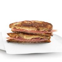 Grilled Ham-and-Gruyere-Cheese Sandwiches image