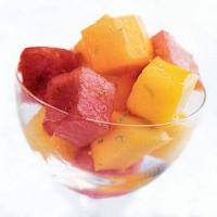 Watermelon and Mango with Lime image
