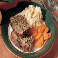 Spinach and Pine Nut Meatloaf_image