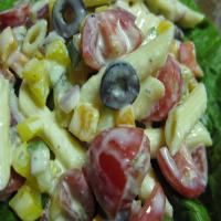 Zesty Greek Pasta Salad image