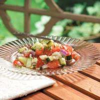 Herbed Tomato Cucumber Salad image