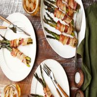 Air Fryer Bacon Wrapped Asparagus_image
