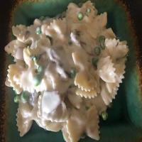 Farfalle w Creamy Mushroom Gorgonzola Sauce_image