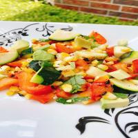 Roasted Corn and Vegetable Salad image