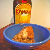 Mexican Chocolate Bread Pudding With Kahlua Caramel Sauce image