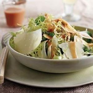 Frisee Salad with Strawberry Vinaigrette_image