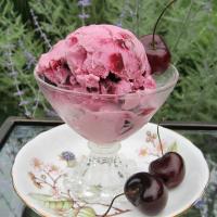 Cherry Cheesecake Frozen Yogurt image