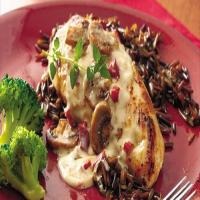 Chicken Breasts with Wild Rice Alfredo image
