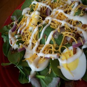 Not the Normal Spinach Salad image