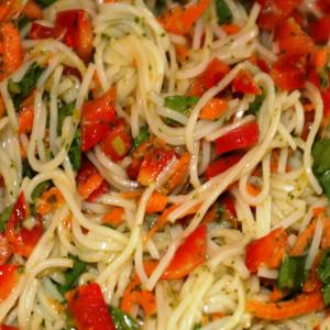 Somen Noodle Salad With Ginger-Cilantro Dressing_image