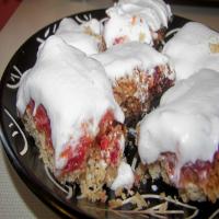 Chewy Coconut Cherry Bars image