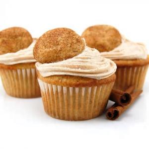 Snickerdoodle Cupcakes with Cinnamon Swirl Frosting Recipe - (4.5/5)_image