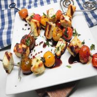 Grilled Halloumi Kebabs image