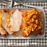 Pressure-Cooker Spicy Pork Roast With Apricots_image