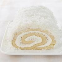 Coconut Roulade With Rum Buttercream image