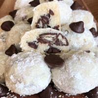 Mint Chocolate Chip Snowball Cookies image