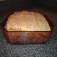 Family Sized Chicken Pot Pie_image