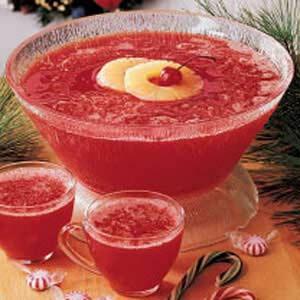 Icy Holiday Punch Recipe_image