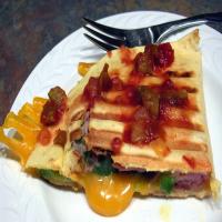Grilled Ham & Cheese Quesadillas_image