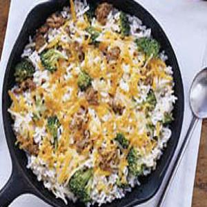 One-Pot Beef and Rice Skillet image
