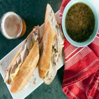 Turkey Roast Dip with Melted Gruyere image