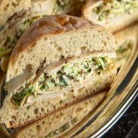 Turkey Sandwiches with Brussels Sprout Slaw image