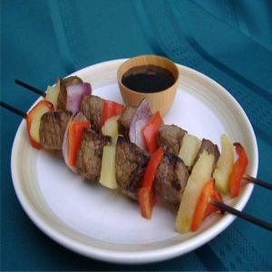 Ginger Beef and Pineapple Skewers_image
