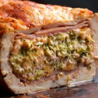 Broccoli Ham & Cheddar Chicken Roll Recipe by Tasty_image