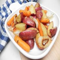 Roasted Potatoes and Carrots with Ranch Seasoning image