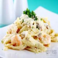Creamed Shrimp on Rice or Pasta image