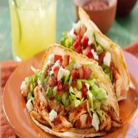 Chipotle Chicken Puffy Tacos image