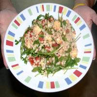 Israeli Couscous, Tomato and Mozzarella Salad image