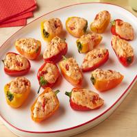 Cheesy Pizza Stuffed Peppers image