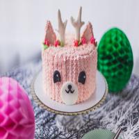 Pink Reindeer Cake_image