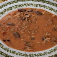 Stovetop Italian Bean Soup - A Creamy Italian Sausage Soup Recipe_image