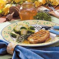 Honey-Mustard Pork Chops image